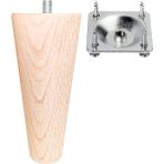 Turan Ahşap Koltuk Ayağı - Sehpa Ayağı - Baza Ayağı- Mobilya Ayağı -Ahşap Ayak - 18 cm