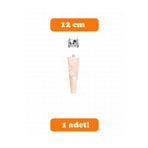 turanahşap Ahşap Mobilya Ayağı- Sehpa Ayağı- Puf Ayağı- Tv Ünite Ayağı (UZUNLUK 12 CM)
