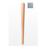 turanahşap Konik Masa Ayağı / Uzunluk: 75 Cm / Üst Çap: 5.5 Cm Alt Çap: 2.8 Cm