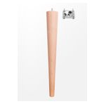 turanahşap Sehpa Ayağı - Sandalye Ayağı- Puf Ayağı- Ahşap Ayak / Uzunluk: 50 Cm Çap: 5.5 Cm