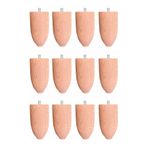 turanahşap(175) turanahşap Koltuk Ayağı - Sehpa Ayağı - Ahşap Ayak - Uzunluk: 14 Cm/Çap: 5.5 Cm krem
