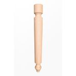turanahşap(215) turanahşap Sehpa Ayağı - Sandalye Ayağı- Puf Ayağı- Ahşap Ayak/Uzunluk: 50 Cm Çap: 5.5 Cm bej