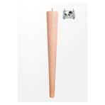 turanahşap(219) turanahşap Sehpa Ayağı - Sandalye Ayağı- Puf Ayağı- Ahşap Ayak/Uzunluk: 50 Cm Çap: 5.5 Cm Ahşap