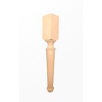 turanahşap(222) turanahşap Sehpa Ayağı - Sandalye Ayağı- Puf Ayağı- Ahşap Ayak/Uzunluk: 50 Cm Çap: 5.5 Cm bej