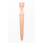 turanahşap(266) turanahşap Sehpa Ayağı - Sandalye Ayağı- Puf Ayağı- Ahşap Ayak/Uzunluk: 42 Cm Çap: 5.5 Cm bej