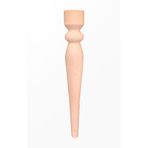 turanahşap(267) turanahşap Sehpa Ayağı - Sandalye Ayağı- Puf Ayağı- Ahşap Ayak/Uzunluk: 42 Cm Çap: 5.5 Cm bej