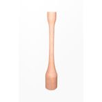 turanahşap(308) turanahşap Ahşap Şamdan/Uzunluk: 47 Cm/Çap: 7.5 Cm bej
