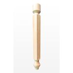 turanahşap(361) turanahşap Sandalye Sehpa Puf Için Ahşap Ayak/Uzunluk: 42 Cm Çap: 5.5 Cm krem