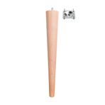 turanahşap(88) turanahşap Sehpa Ayağı - Sandalye Ayağı- Puf Ayağı- Ahşap Ayak/Uzunluk: 60 Cm Çap: 5.5 Cm ham ahşap