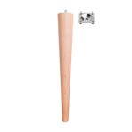 turanahşap(89) turanahşap Sehpa Ayağı - Sandalye Ayağı- Puf Ayağı- Ahşap Ayak/Uzunluk: 55 Cm Çap: 5.5 Cm ham ahşap