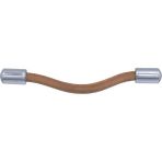 Turanlar Trn 153128-KRTB Krom-Taba 128 mm Deri Kulp