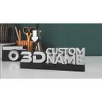 Turansoy Craft Isme Özel 3 Boyutlu Yazılımcı Masa Isimliği Yazılımcı 3D Masaüstü Isimlik Ofis Masaüstü Isimliği