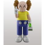 Turansoy Craft Kaws Rick And Morty Boyalı Figür Kaws Morty Orta Parmak Figür Büyük Boy 20CM