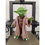 Turansoy Craft Master Yoda Star Wars Boyalı Figür 25 cm (Dev Boy)