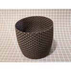 Turansoy Craft Triangle Modern Saksı - Gümüş
