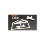 Turansoycraft Messerschmitt Me 163 Komet Maket Uçak Kartı