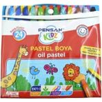 Turanyolu Pensan Kidz 24’lü Renkli Pastel Boya Seti – Okul, Hobi ve Sanat Çalışmaları İçin Malzeme