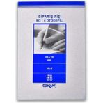 Turanyolu Sipariş Fişi No:4 – 155×225 Mm, 50X2 Nüsha, Otokopili 2li Set