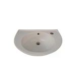 Turavit Oval Batarya Deliksiz Beyaz Lavabo 28x45 Cm 5010