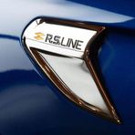 Turbo Aksesuar Renault Clio 5 Çamurluk Çıtası - Krom+Plastik, RS-Line (2 Parça) | 2019 ve Sonrası, HB