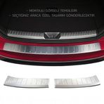 Turbo Aksesuar Renault Megane 4 Arka Tampon Eşiği - Krom (2 Parça) | 2016 ve Sonrası, HB