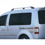 Turbo Aksesuar VW Caddy Sürgülü Kapı Çıtası - Krom (2 Parça) | 2003-2019 Arası