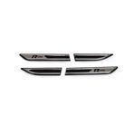 Turbo Aksesuar VW Passat B8 Çamurluk Çıtası - Krom+Plastik, Siyah, R-Line (4 Parça) | 2015 ve Sonrası, SD