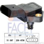 Turbo Basınc Sensoru T5 2.5 Tdı Polo 1.9 Tdı Passat 1.9 2.0 Tdı Jetta 2.0 Tdı Golf V 1.4 1.9Tdı Awx Avf Asz Azv Axd Axe Blt Bkd Facet 10.3075 -
