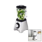 TURBO DOĞRAYICI BLENDER BUZ KIRICI 6LI BIÇAK=PASLANMAZ ÇELİK - 1.5LT CAM HAZNE 2 KADEME HIZ 400W 180
