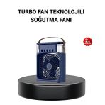 Turbo Fan Teknolojili Sessiz Güçlü Soğutma Masası Vantilatör