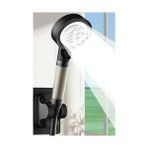 Turbo Filtreli Duş Başlığı, Yüksek Basınçlı Filtreli El Duşu, 5 Fonksiyonlu Filtreli Duş Başlığı, Filtreli El Duşu (Chrome) - 1 lt