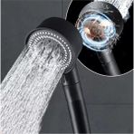 Turbo Pervaneli 5 Fonksiyonlu Duş Başlığı Duş Hortumu 150 Cm Ve Mafsal Set