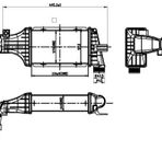 TURBO RADYATORU ASTRA G Y17DT NRF 30427