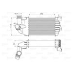 Turbo Radyatoru Opel Astra. Zafıra Valeo 818556