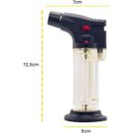 Turbohız Doldurulabilir Blow Torch Lighter Pürmüz Çakmak Yemek Hazırlama Mangal Nargile Kamp Çakmağı