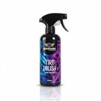 TurboShine 500 ml Lastik Temizleyici ve Parlatıcı Sprey - Profesyonel Islak Görünüm, Uzun Süre Kalıcı Derin Siyahlık ve UV Koruyucu Araba Lastik Bakım Spreyi