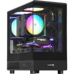Turbox Aura 3x Argb Fan USB 3.0 500W Matx Panaromik Temperli Gaming Kasa Siyah