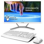 Turbox Tax1778 İ5 14400 8Gb Ram 512Gb Nvme 23.8 İnç Fhd Dokunmatik Wifi Bt Webcam All İn One Bilgisayar
