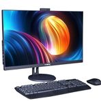 Turbox TAX724 Intel Core I5 12400 8gb Ram 256GB M.2 Nvme SSD 27" Bluetooth Webcam Siyah Freedos All In One Bilgisayar