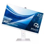 Turbox Tax745 İ3 6100 8Gb Ram 256Gb M.2 Nvme Ssd 27 Bluetooth Webcam Pivot Beyaz All In One Pc