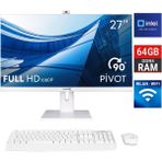 Turbox TaxPro16 I5 9400 64GB Ddr4 2tb SSD 27 Inç Fhd Beyaz Bth Webcam Wifi All In One Pc