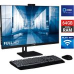 Turbox TAXPRO42 I7 14700 64GB Ddr4 2tb SSD 27 Inç Fhd Siyah Bth Webcam Wifi All In One Pc