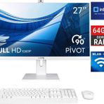 Turbox Taxpro44 İ5 14400 64Gb Ddr4 Ram 2Tb Ssd 27 İnç Fhd Beyaz Bluetooth Webcam Wifi All İn One Pc