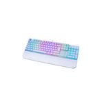 Turbox Tr-Mk10pd Rgb (Beyaz)Makro Bilek Destekli Blue Switch Kablolu Mekanik Rainbow Gaming Klavye