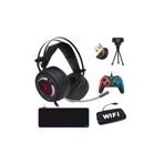 Turbox Trx-102 Bundle Kablolu Kulaklık Oyun Kolu Webcam Wifi Bluetooth Rgb Mouse Pad Oyuncu Seti