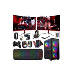 TURBOX Tx1939 i5 4570 3.6 GHz Turbo 16GB Ram 256GB SSD 4GB GT740 23.6 DUAL Monitör Oyun Hazır Sistem