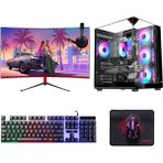 Turbox TX9008 I5 9400F 16GB Ram 512GB Nvme 8gb RX580 23.8 Inç Fhd 100Hz Curved Oyuncu Oem Paket - FreeDos - İşletim Sistemi Yok