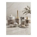 Ture Concept Kahverengi mermer görünümlü beton banyo şeti