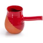 Tureks Pottery Tureks Toprak Cezve - Toprak Rengi - 500ml