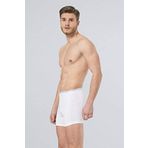 Türen 135 Likralı Düğmeli Boxer-Beyaz-M